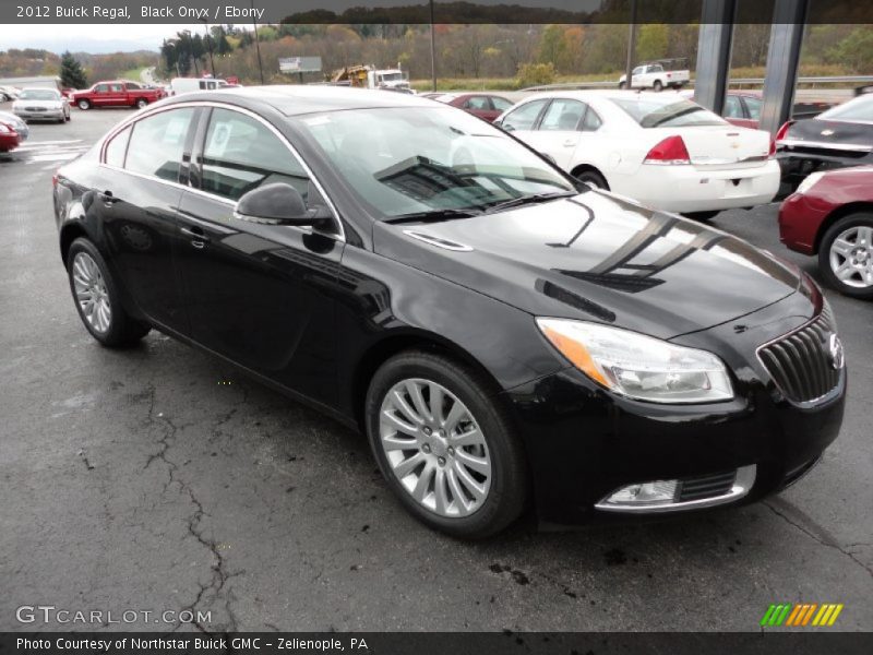 Black Onyx / Ebony 2012 Buick Regal