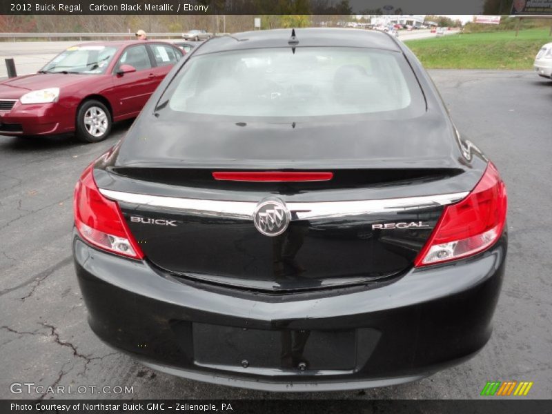 Carbon Black Metallic / Ebony 2012 Buick Regal
