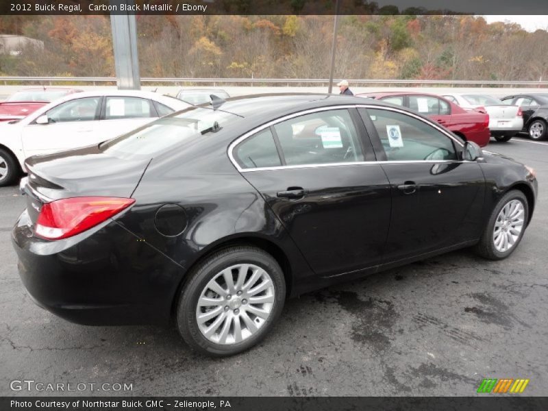 Carbon Black Metallic / Ebony 2012 Buick Regal