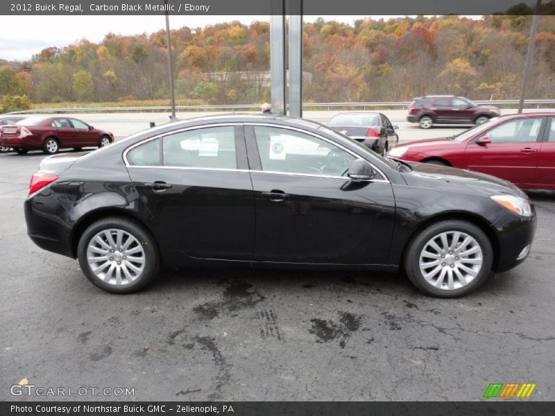 Carbon Black Metallic / Ebony 2012 Buick Regal