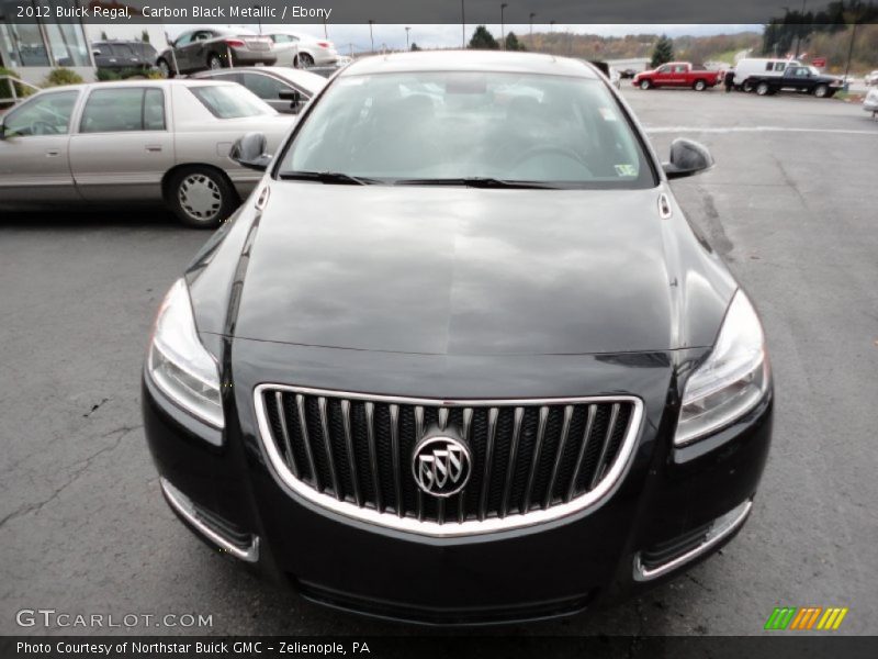 Carbon Black Metallic / Ebony 2012 Buick Regal