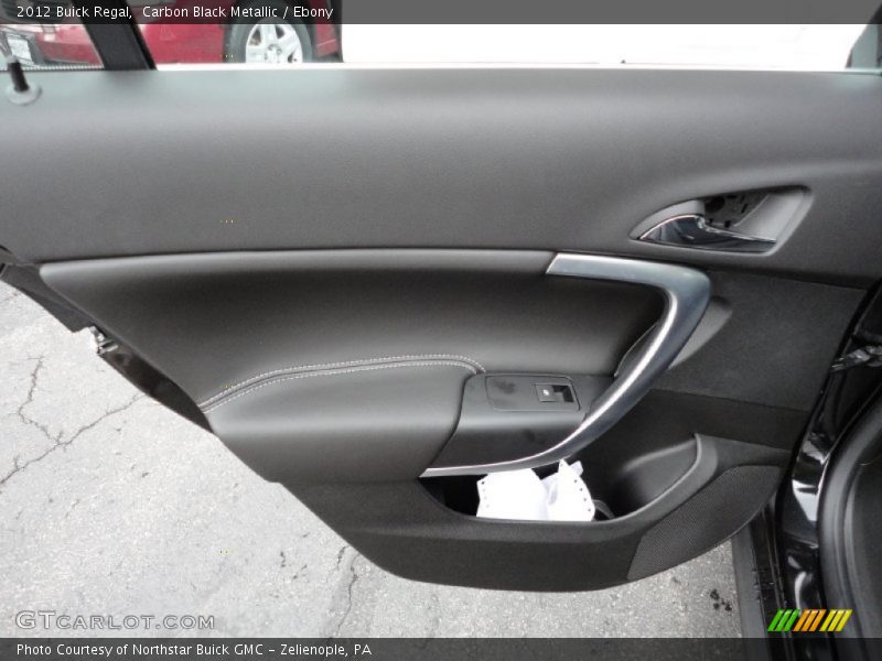 Carbon Black Metallic / Ebony 2012 Buick Regal