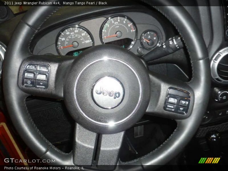  2011 Wrangler Rubicon 4x4 Steering Wheel