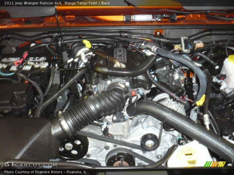  2011 Wrangler Rubicon 4x4 Engine - 3.8 Liter OHV 12-Valve V6