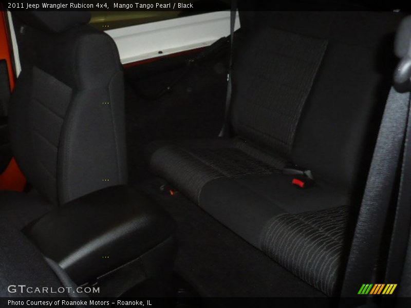 Mango Tango Pearl / Black 2011 Jeep Wrangler Rubicon 4x4