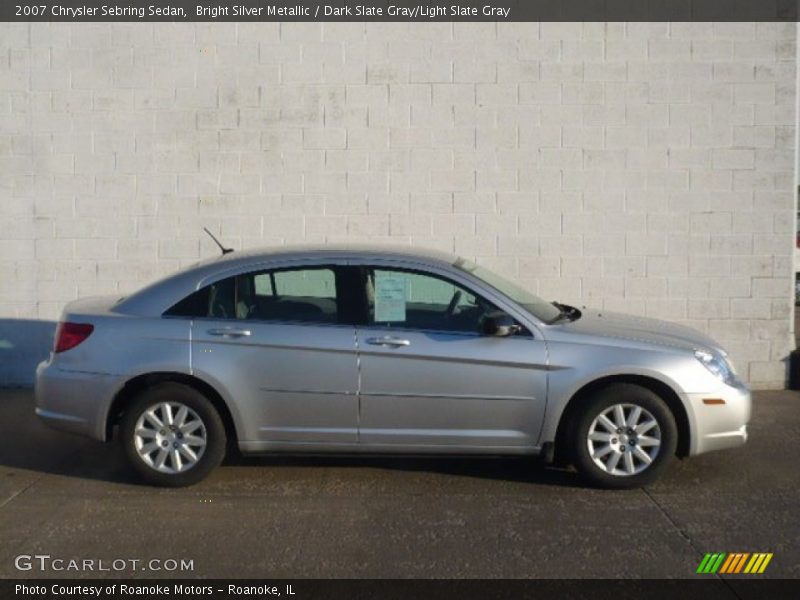 Bright Silver Metallic / Dark Slate Gray/Light Slate Gray 2007 Chrysler Sebring Sedan