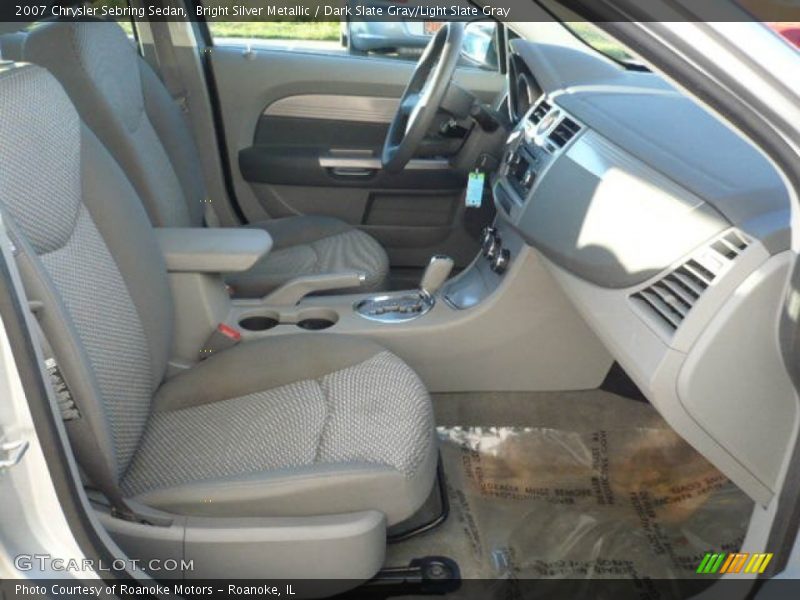 Bright Silver Metallic / Dark Slate Gray/Light Slate Gray 2007 Chrysler Sebring Sedan