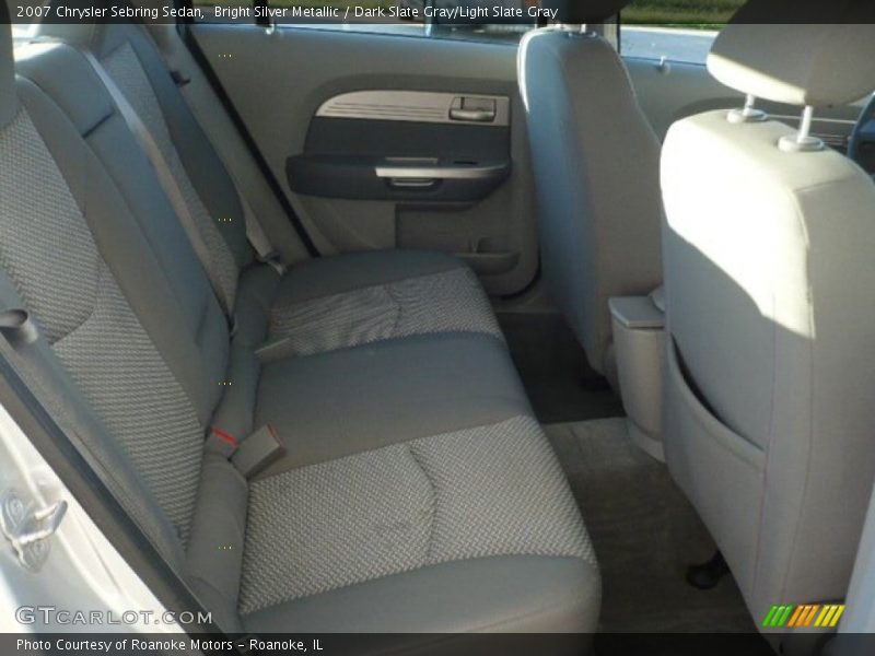 Bright Silver Metallic / Dark Slate Gray/Light Slate Gray 2007 Chrysler Sebring Sedan
