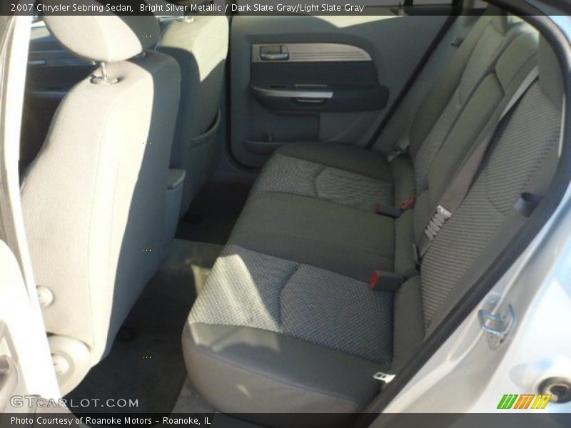 Bright Silver Metallic / Dark Slate Gray/Light Slate Gray 2007 Chrysler Sebring Sedan