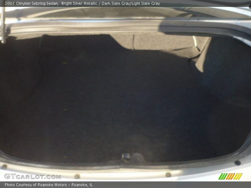 Bright Silver Metallic / Dark Slate Gray/Light Slate Gray 2007 Chrysler Sebring Sedan