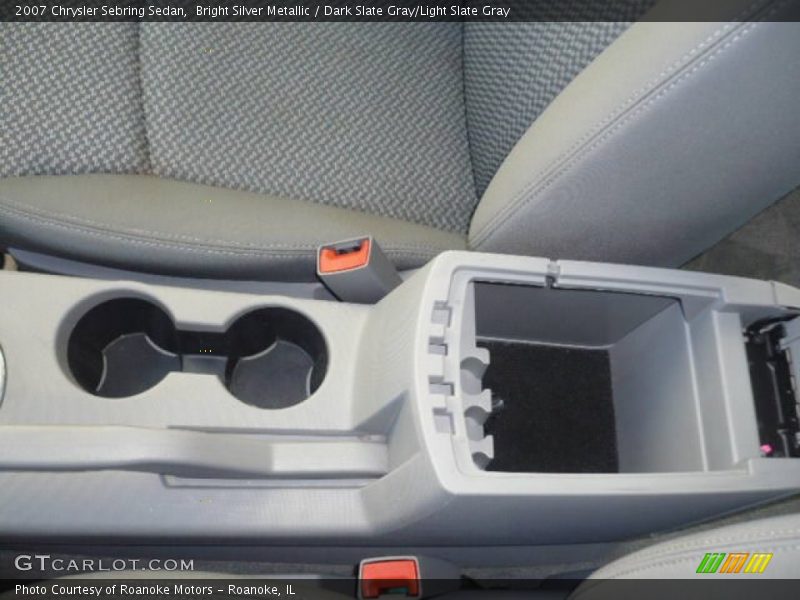 Bright Silver Metallic / Dark Slate Gray/Light Slate Gray 2007 Chrysler Sebring Sedan