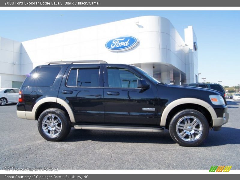 Black / Black/Camel 2008 Ford Explorer Eddie Bauer