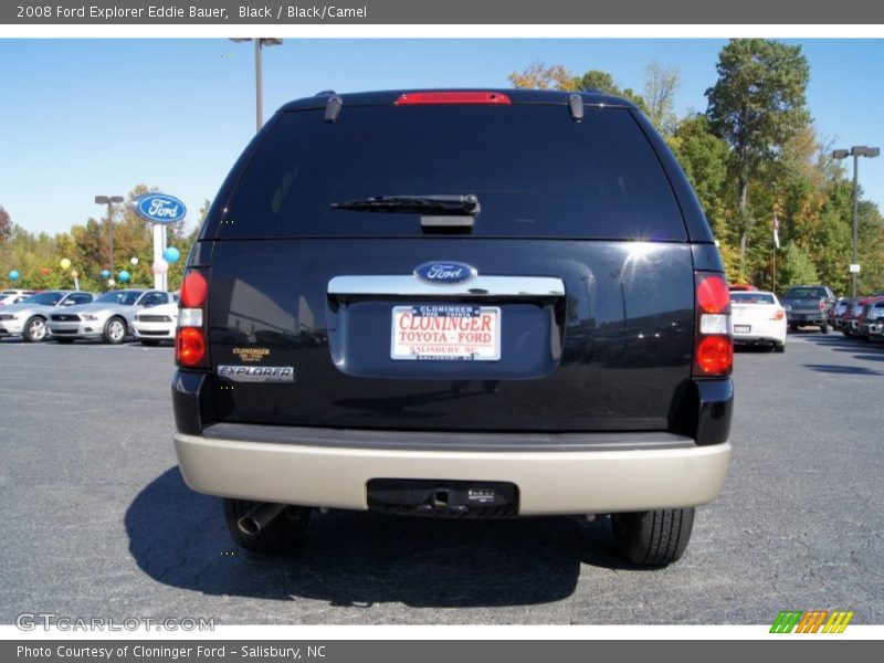 Black / Black/Camel 2008 Ford Explorer Eddie Bauer