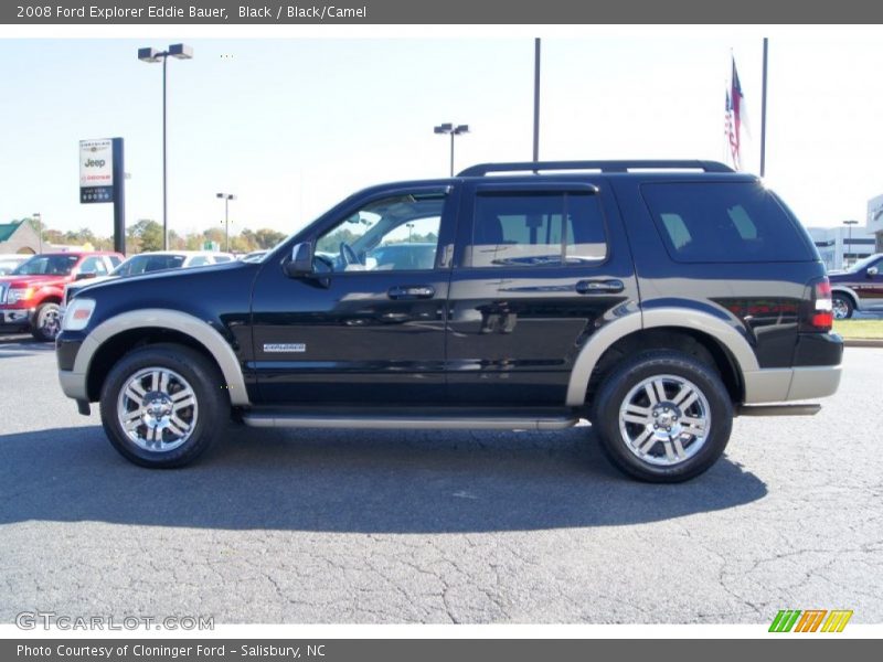 Black / Black/Camel 2008 Ford Explorer Eddie Bauer
