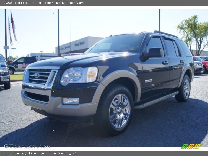 Black / Black/Camel 2008 Ford Explorer Eddie Bauer