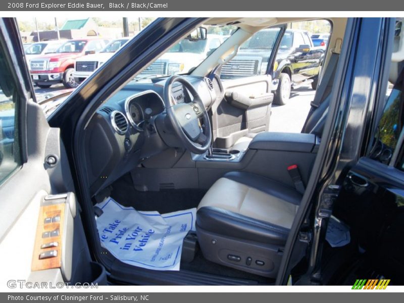 Black / Black/Camel 2008 Ford Explorer Eddie Bauer