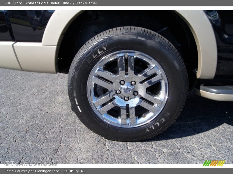 Black / Black/Camel 2008 Ford Explorer Eddie Bauer
