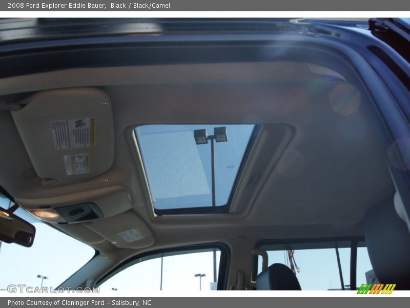 Black / Black/Camel 2008 Ford Explorer Eddie Bauer