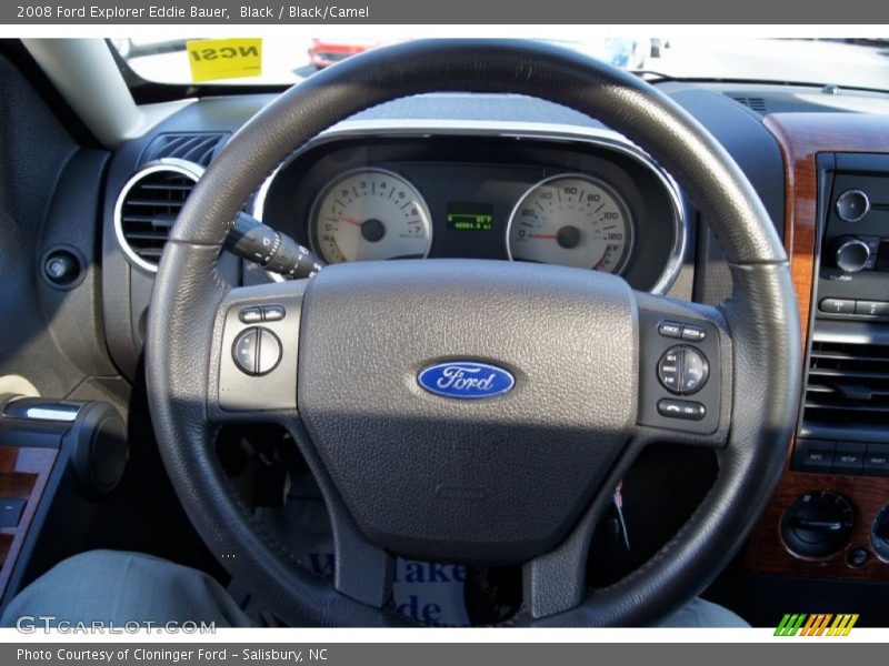 Black / Black/Camel 2008 Ford Explorer Eddie Bauer