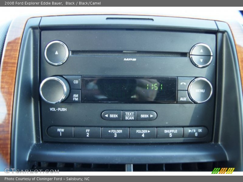 Black / Black/Camel 2008 Ford Explorer Eddie Bauer