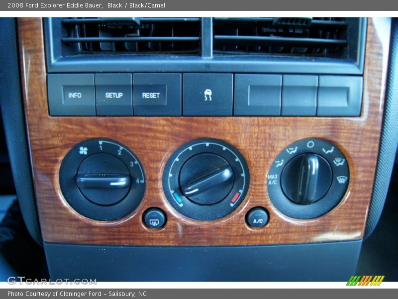 Black / Black/Camel 2008 Ford Explorer Eddie Bauer