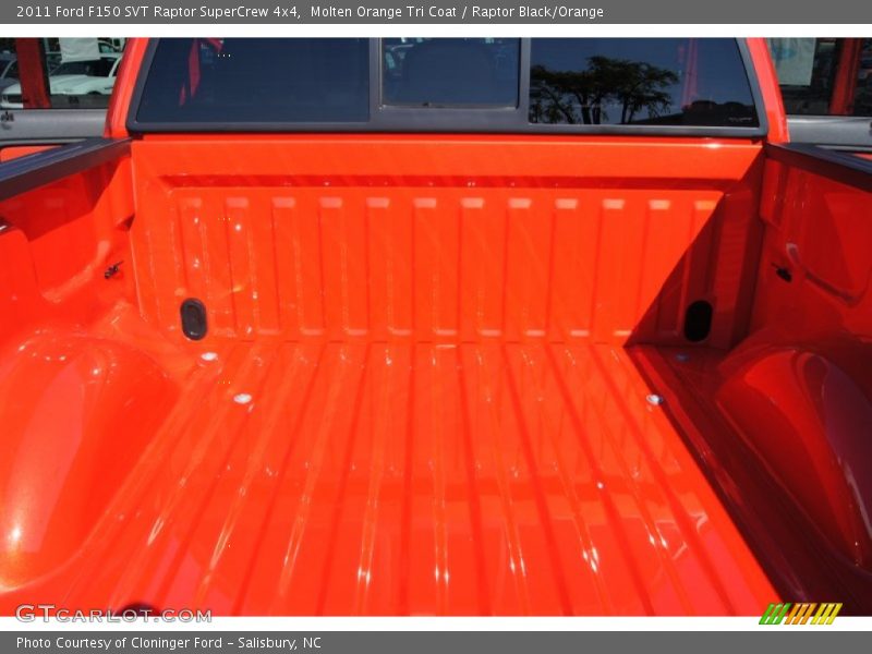 Molten Orange Tri Coat / Raptor Black/Orange 2011 Ford F150 SVT Raptor SuperCrew 4x4