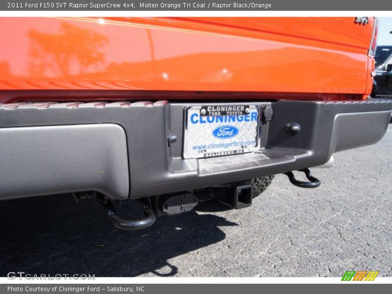 Molten Orange Tri Coat / Raptor Black/Orange 2011 Ford F150 SVT Raptor SuperCrew 4x4