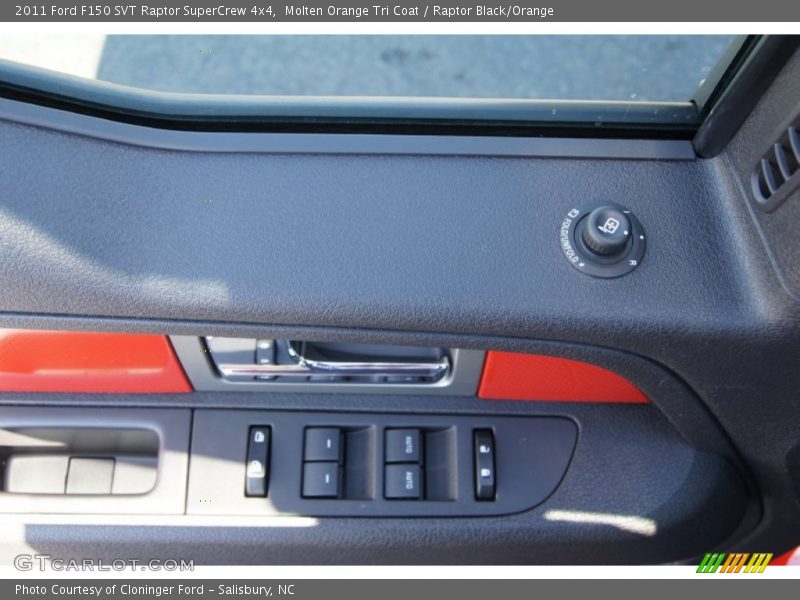 Door Panel of 2011 F150 SVT Raptor SuperCrew 4x4