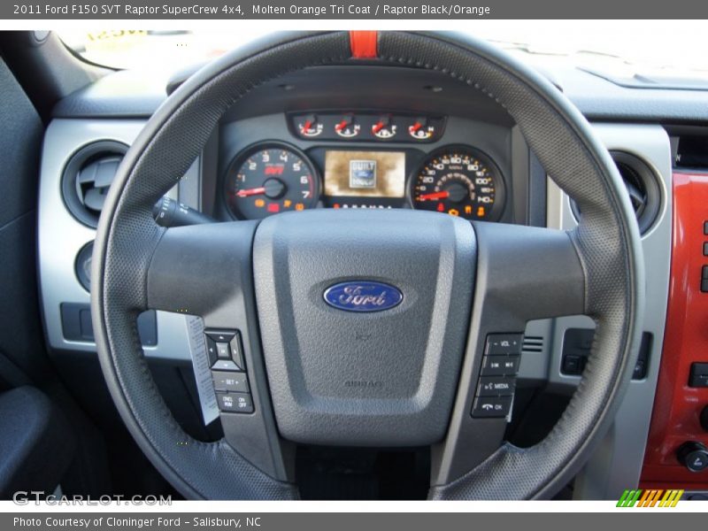 Molten Orange Tri Coat / Raptor Black/Orange 2011 Ford F150 SVT Raptor SuperCrew 4x4