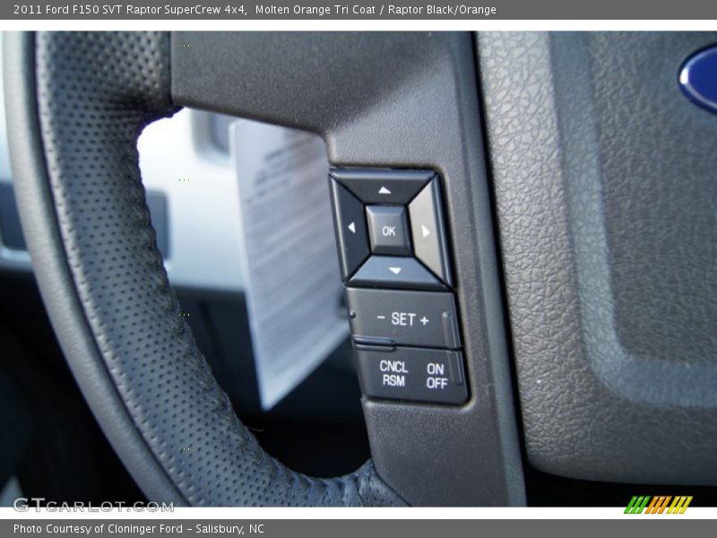 Molten Orange Tri Coat / Raptor Black/Orange 2011 Ford F150 SVT Raptor SuperCrew 4x4