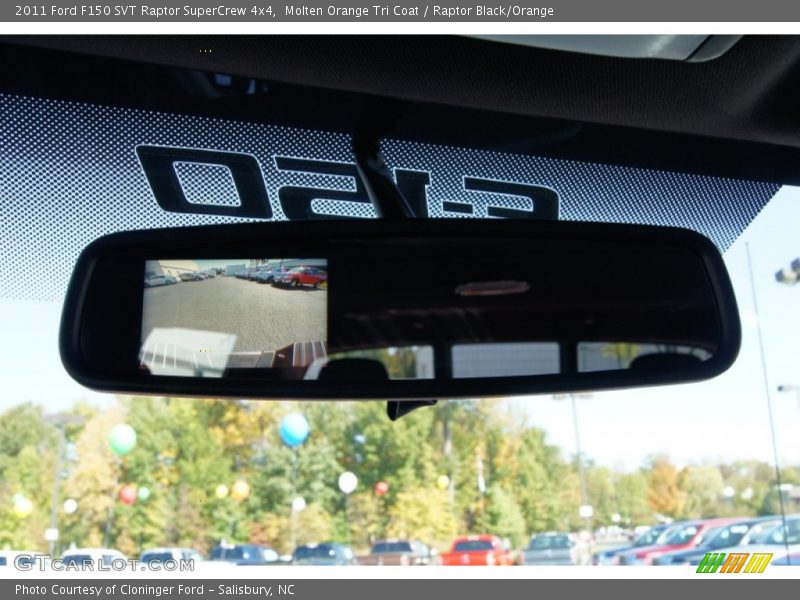 Molten Orange Tri Coat / Raptor Black/Orange 2011 Ford F150 SVT Raptor SuperCrew 4x4