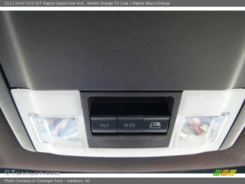 Molten Orange Tri Coat / Raptor Black/Orange 2011 Ford F150 SVT Raptor SuperCrew 4x4