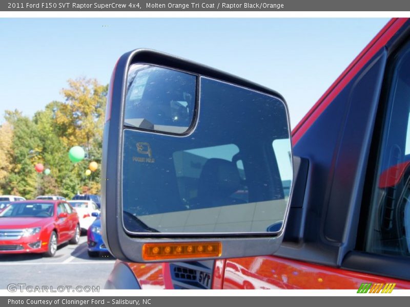 Molten Orange Tri Coat / Raptor Black/Orange 2011 Ford F150 SVT Raptor SuperCrew 4x4