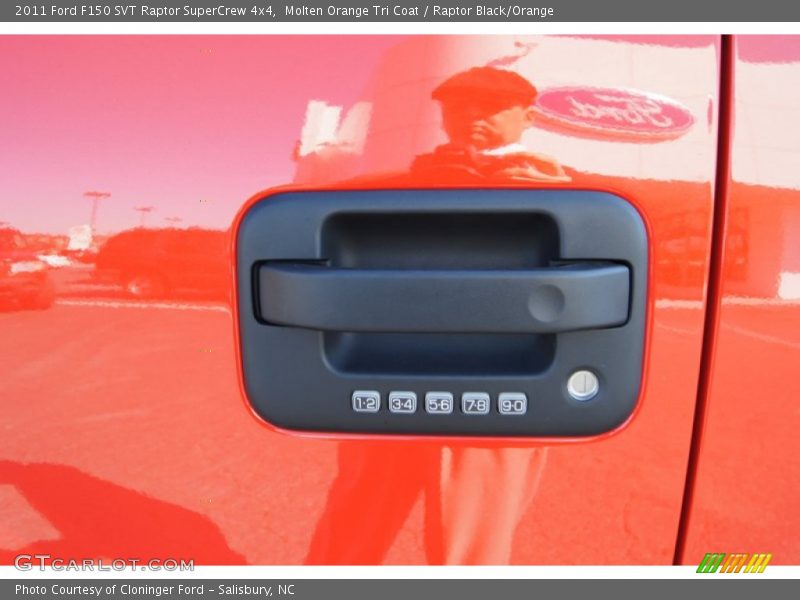 Molten Orange Tri Coat / Raptor Black/Orange 2011 Ford F150 SVT Raptor SuperCrew 4x4