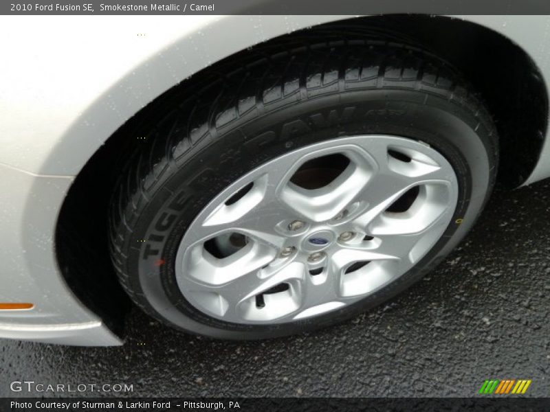 Smokestone Metallic / Camel 2010 Ford Fusion SE