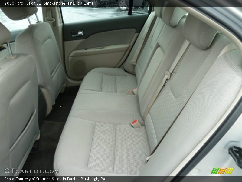 Smokestone Metallic / Camel 2010 Ford Fusion SE
