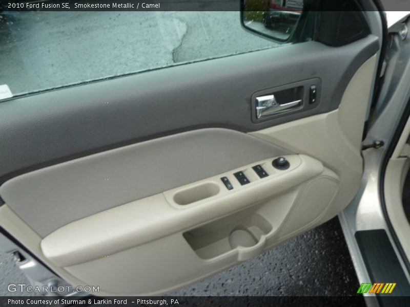 Smokestone Metallic / Camel 2010 Ford Fusion SE