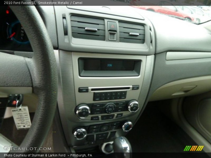 Smokestone Metallic / Camel 2010 Ford Fusion SE