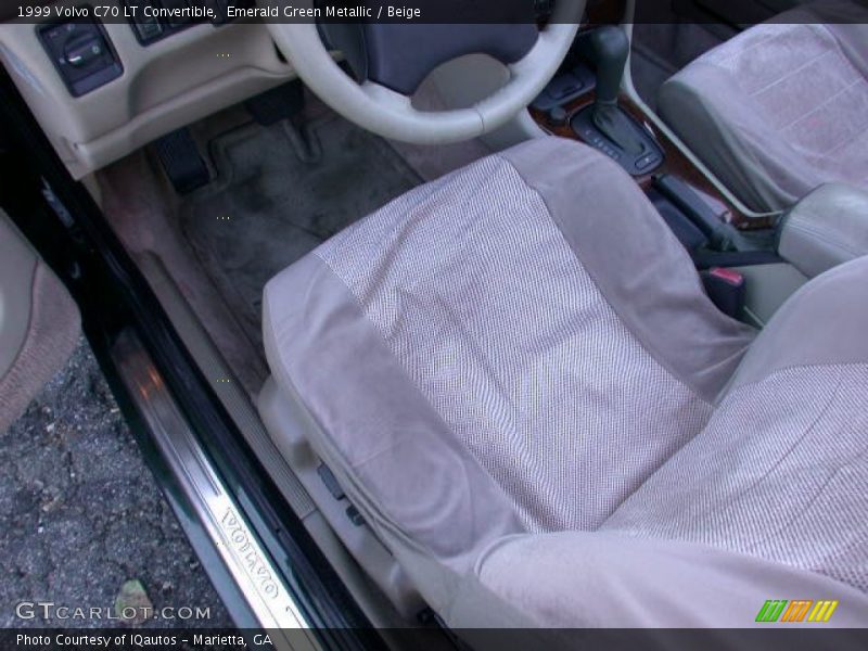 Emerald Green Metallic / Beige 1999 Volvo C70 LT Convertible