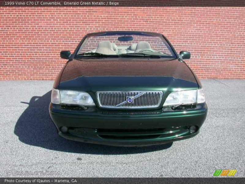 Emerald Green Metallic / Beige 1999 Volvo C70 LT Convertible