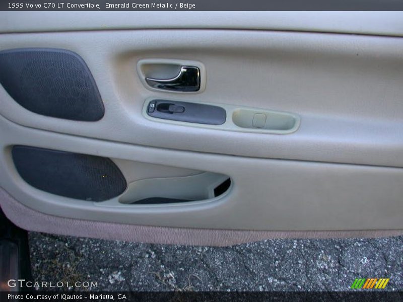Emerald Green Metallic / Beige 1999 Volvo C70 LT Convertible