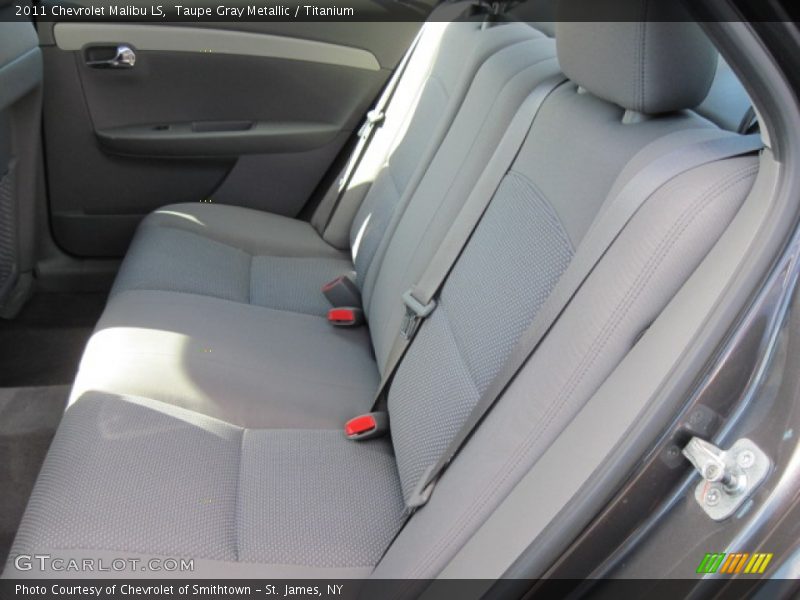 Taupe Gray Metallic / Titanium 2011 Chevrolet Malibu LS