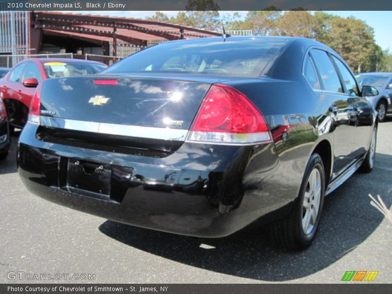 Black / Ebony 2010 Chevrolet Impala LS