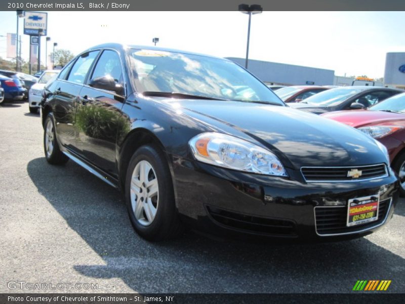 Black / Ebony 2010 Chevrolet Impala LS