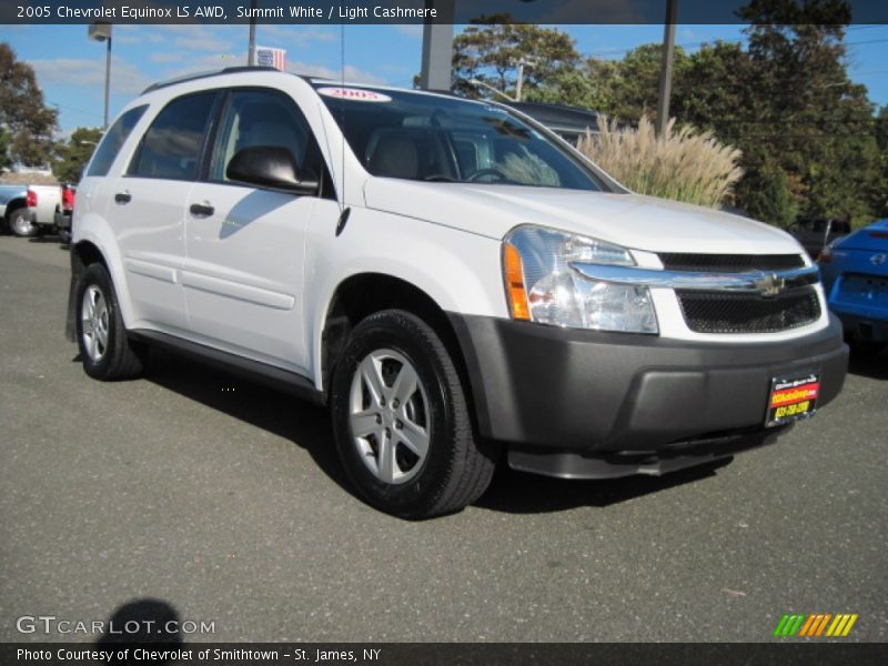 Summit White / Light Cashmere 2005 Chevrolet Equinox LS AWD