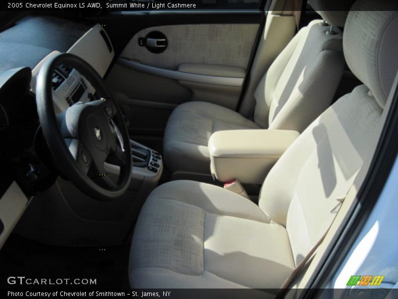 Summit White / Light Cashmere 2005 Chevrolet Equinox LS AWD