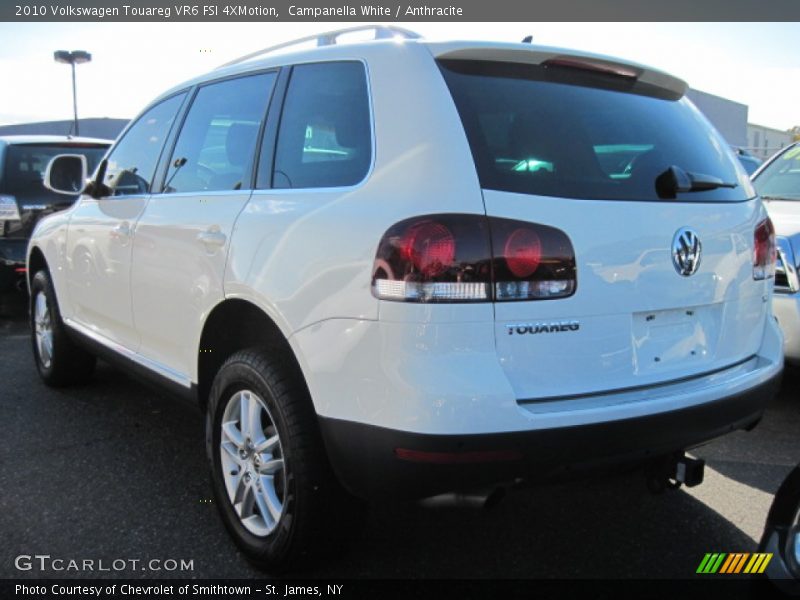 Campanella White / Anthracite 2010 Volkswagen Touareg VR6 FSI 4XMotion