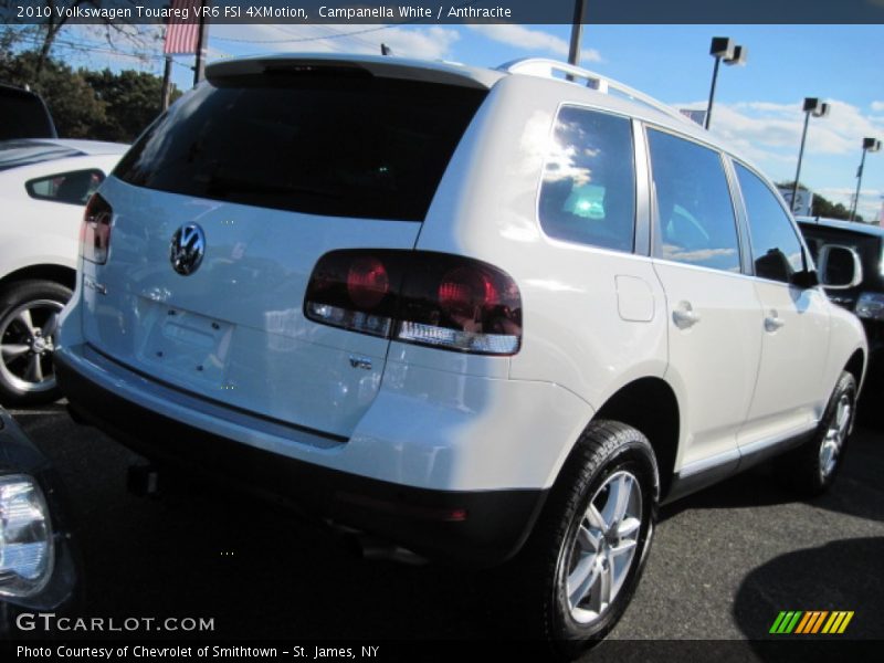 Campanella White / Anthracite 2010 Volkswagen Touareg VR6 FSI 4XMotion