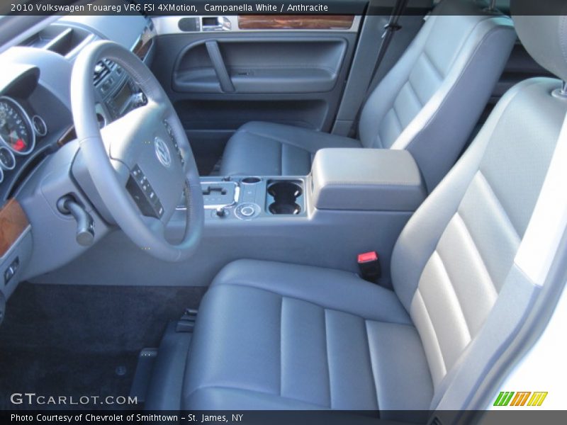  2010 Touareg VR6 FSI 4XMotion Anthracite Interior