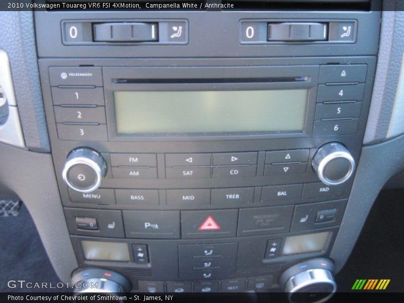 Controls of 2010 Touareg VR6 FSI 4XMotion